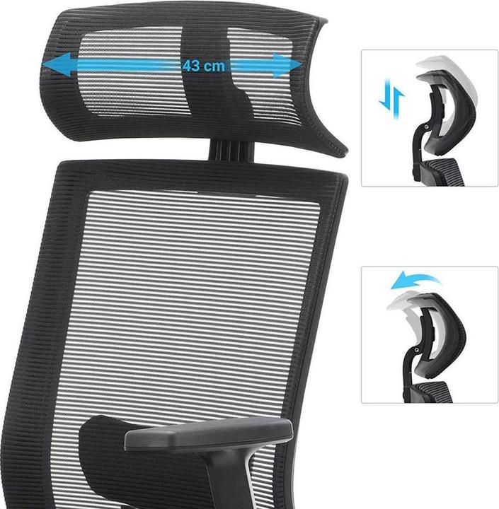 Actual product image Songmics Desk Chair Black