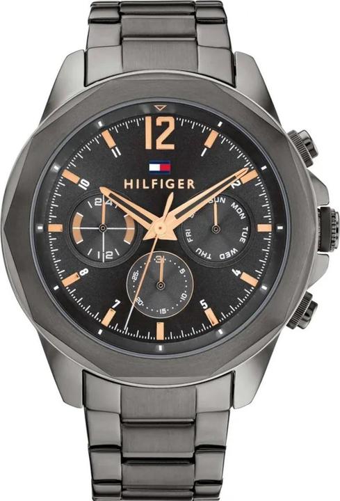 Tommy Hilfiger Lars (Uhr mit Schmuckstein, 46 mm)