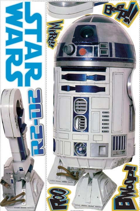 Image du produit Roommates RM - Star Wars R2D2 (48 x 13 cm)