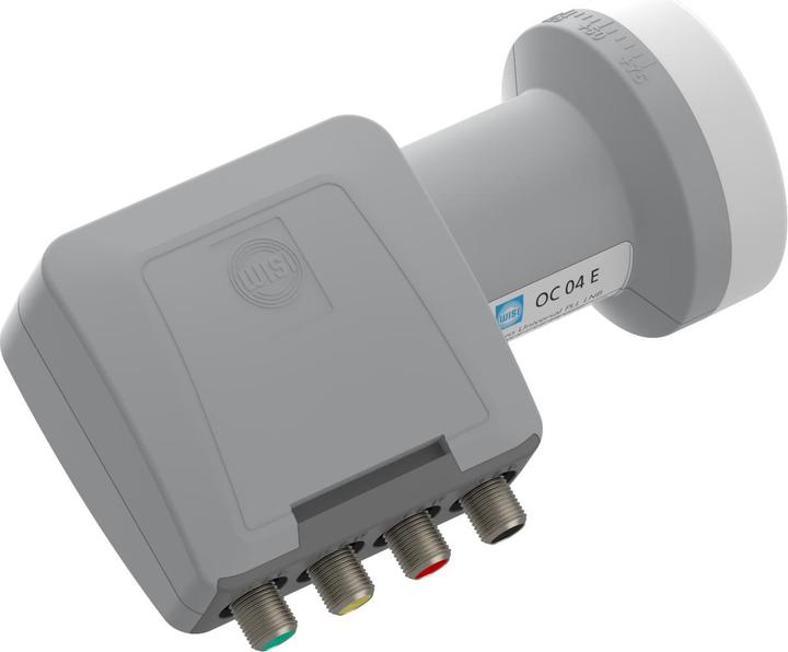 Actual product image WISI OC 04E Feeding system Quattro 40mm light gray (Quattro LNB, 40mm)