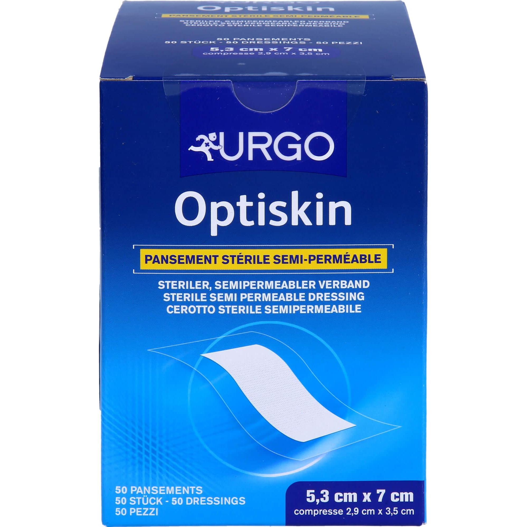 Urgo, Pflaster, Optiskin 53x70mm, 50 St PFL (50 x)