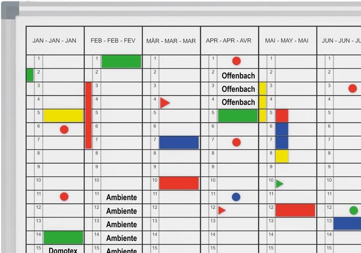 Image du produit Maul Tableau de planification (120 x 90 cm)