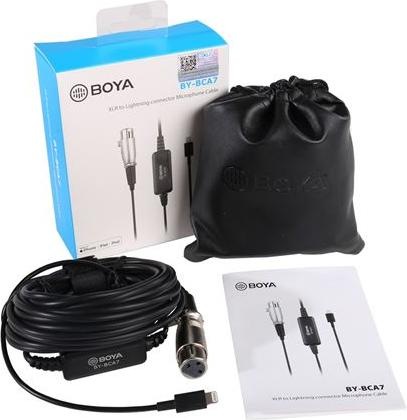Produktbild Boya BY-BCA7 Lightning Mikrofonkabel (6 m, Lightning)