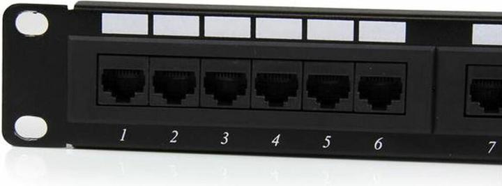 Actual product image StarTech 24 PORT 1U CAT6 PATCH PANEL