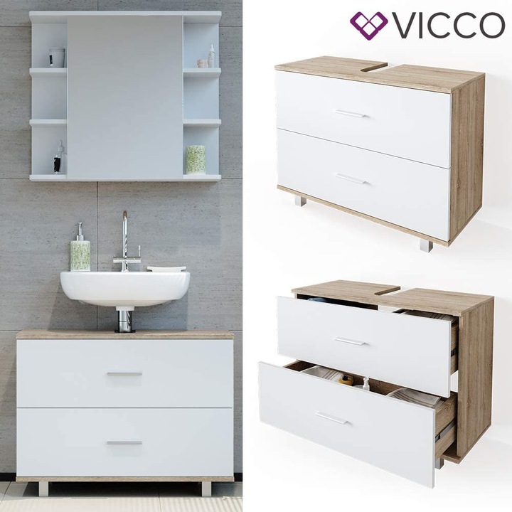 Actual product image Vicco Ilias (80 x 33 x 61 cm)