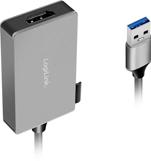 Produktbild LogiLink UA0233A (USB 3.0, Klinkenbuchse, 15 cm)