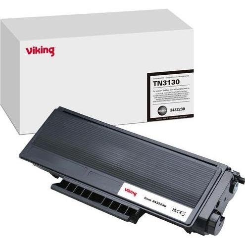 Viking, Toner, Tonerkartusche Kompatibel Brother TN-3130 Schwarz (BK)