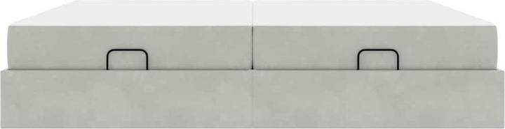 Actual product image vidaXL Modernes Bett (200 x 200 cm)