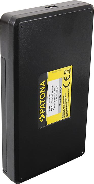 Produktbild Patona Dual LCD USB Ladegerät f. Arlo Ultra A-4A A4A (Kamera Akku Ladegerät)