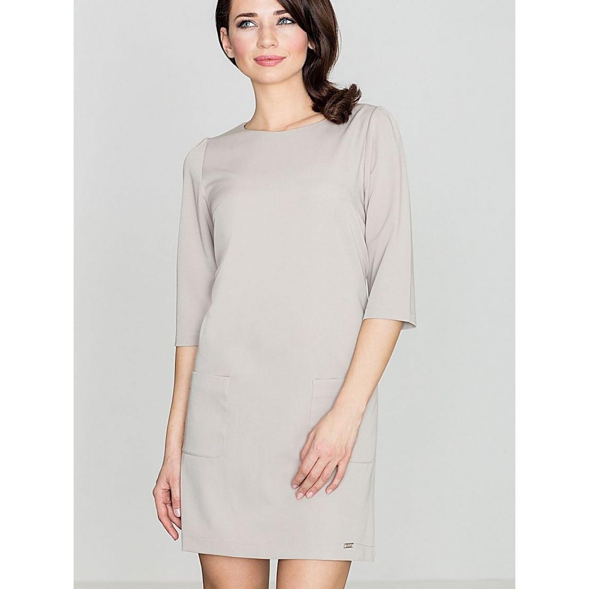 Lenitif, Kleider, Alltagskleid, Beige, (S)