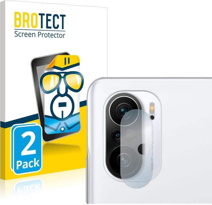 Brotect Pellicola Protettiva Per Xiaomi Mi Max 3 (2 Pezzi) - Trasparente, Anti-Impronte, Antigraffio, Made In Germany - 3