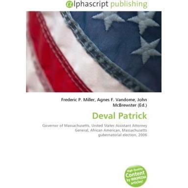 Deval Patrick, Fachbücher