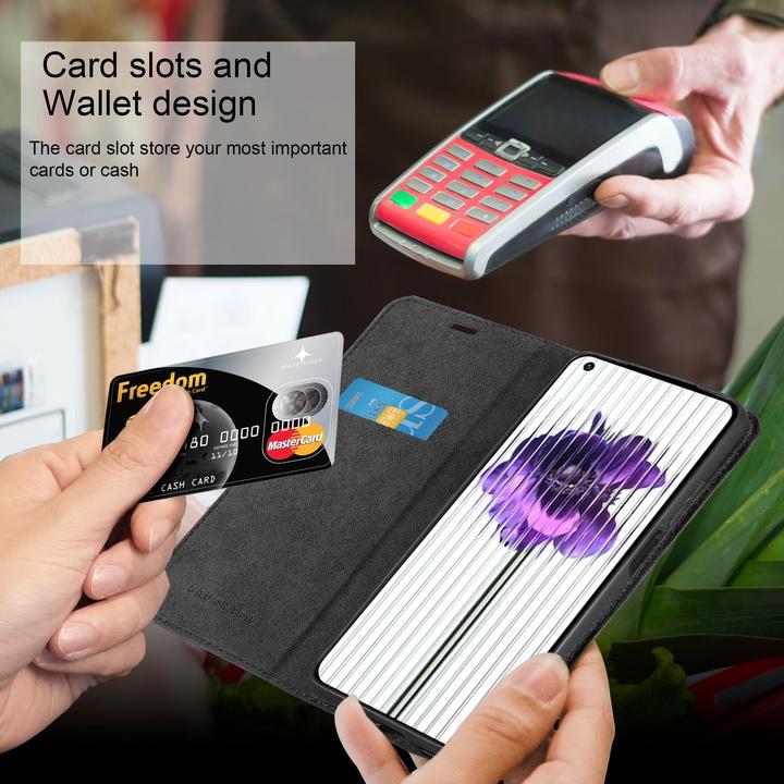 Actual product image Cadorabo Case Book Invisible Magnet (Nothing Phone (1))