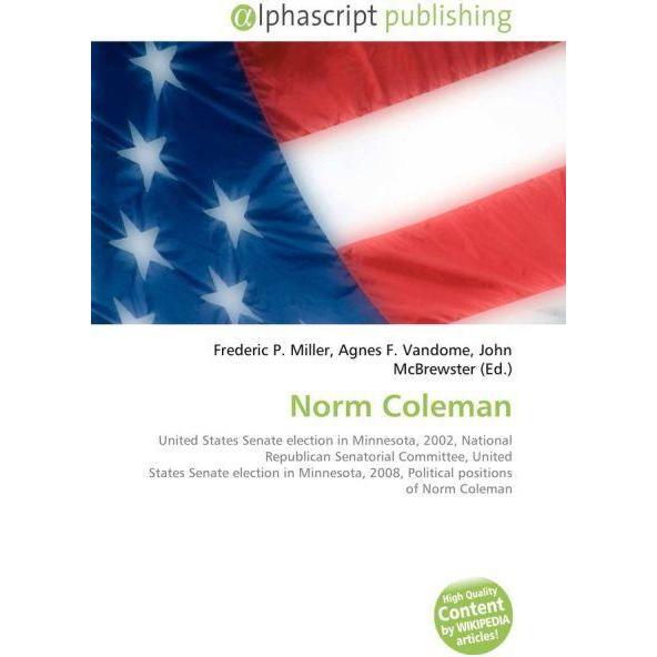 Norm Coleman, Fachbücher