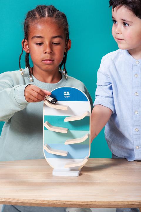 Immagine prodotto BS Toys Steckenpferd aus Holz in Form eines Einhorns – 4 Stück.