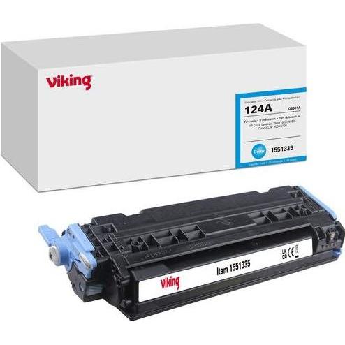 Thumbnail - Viking, Toner, Tonerkartusche Kompatibel HP 124A Q6001A Cyan (C)