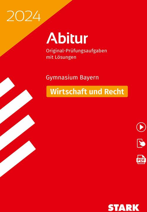 Energy Label Bavaria 2024 Abitur Examination - Economics/Law (German, STARK publishing house, 2023)