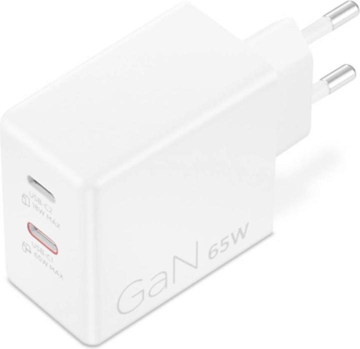 Actual product image Lenovo Dual USB-C 65W GaN Charger (65 W)