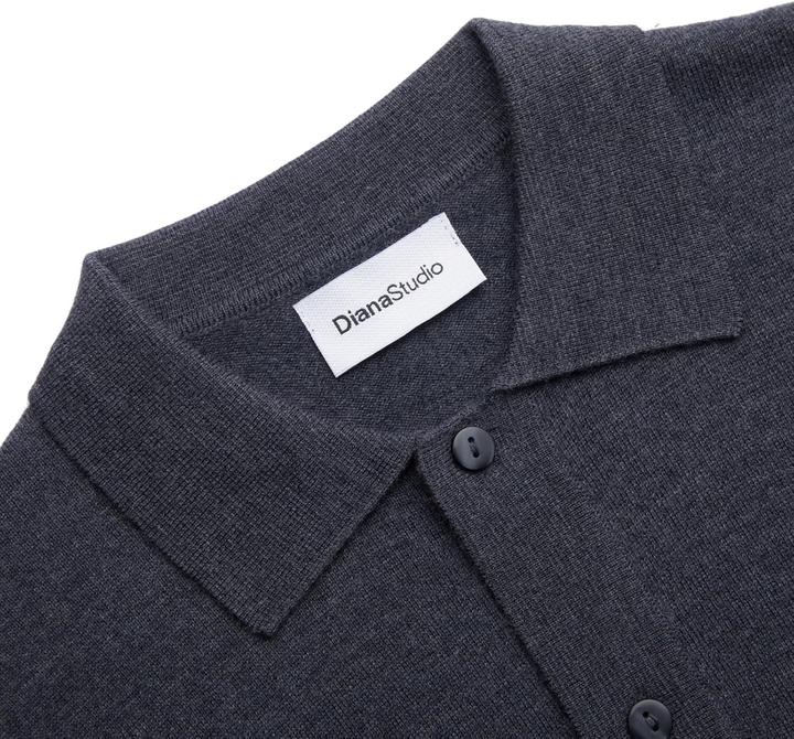 Actual product image Diana Studio Basic Polo Shirt (3XL, M)