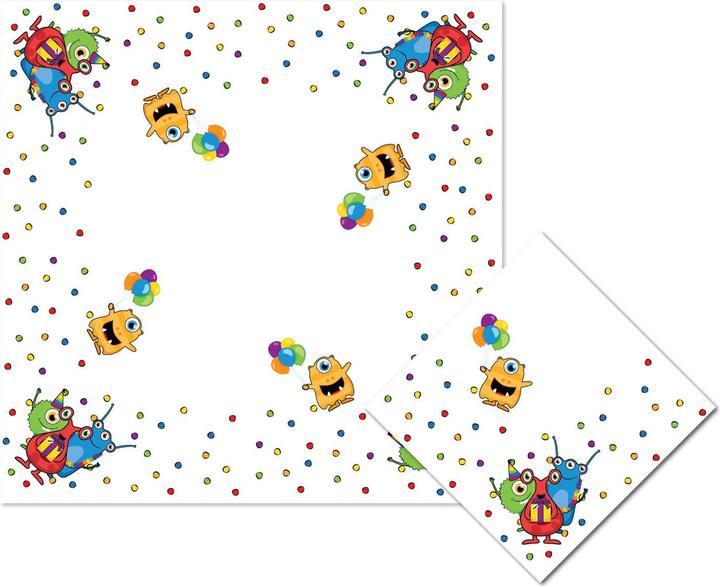 Actual product image Haza Witbaard Monster Party, 20st. (20 x, 25 x 25 cm)