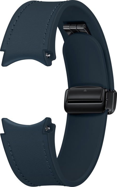 Actual product image Samsung D-Buckle Hybrid Eco Leather Strap (20 mm, Faux leather, Eco-Composite, Galaxy Watch6, Galaxy Watch6 Classic)