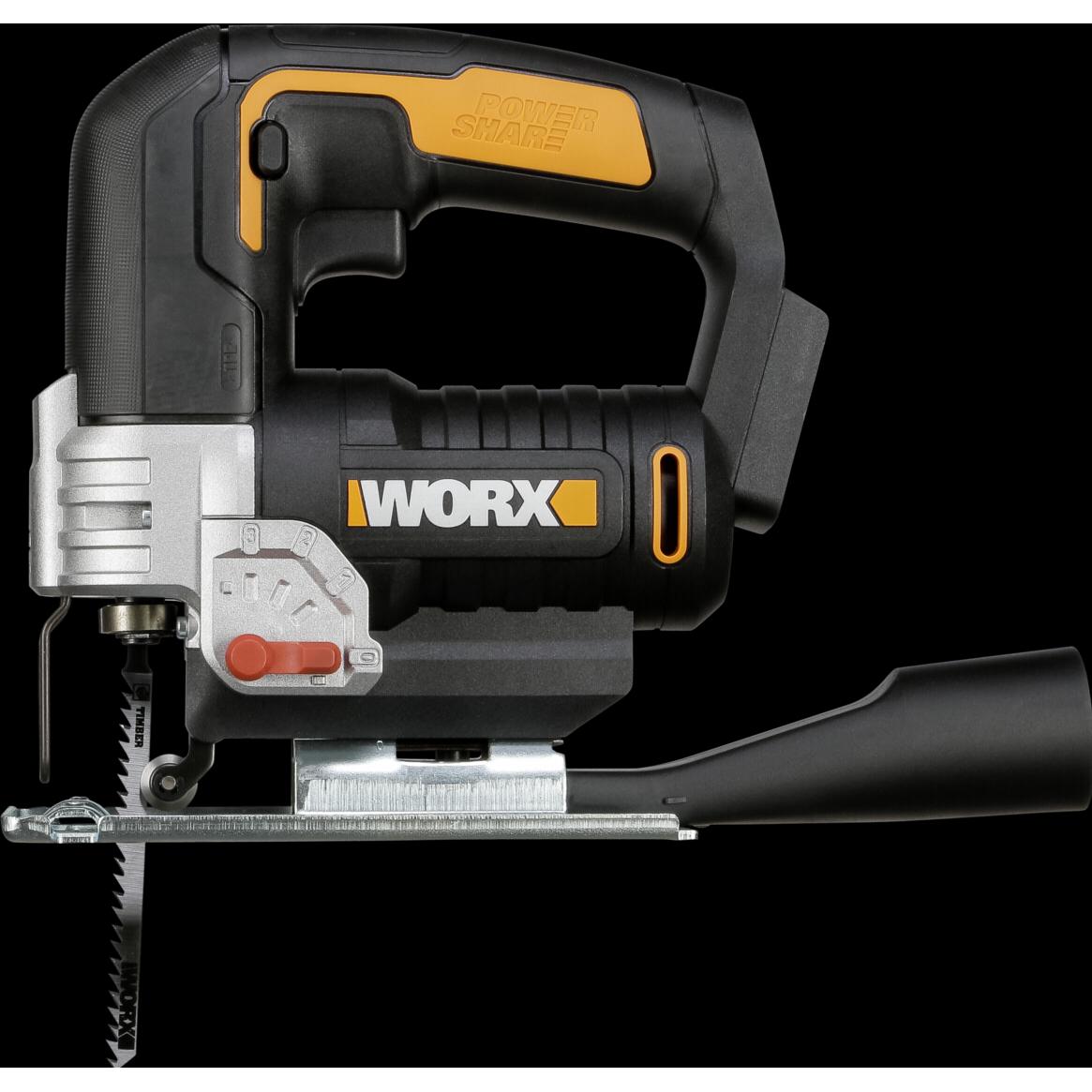 Thumbnail - Worx, Stichsäge, WX543.9 20V Akku-Stichsäge
