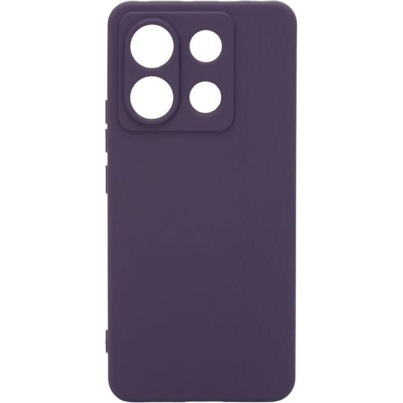 iLike Custodia in silicone per Poco X6 Nano (Xiaomi Poco X6), Cover smartphone, Viola
