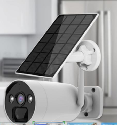 Produktbild Stabo solar outdoorcam HD 110 - IP 66 wasserdicht (1280 x 720 Pixels, 2560 x 1440 Pixels)