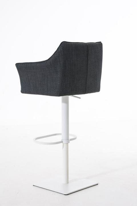 Actual product image CLP Barstool Damaso W Fabric, dark grey