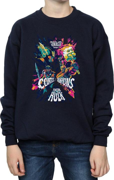 Actual product image Boys Thor Ragnarok Grandmaster Presents Sweatshirt (140, 146)