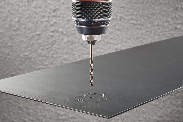 Actual product image wolfcraft 1 metal drill HSS-Co ø4.0x75mm (4 mm)