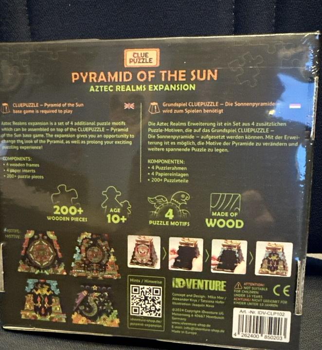 Productafbeelding iDventure CluePuzzle - De piramide van de zon - Puzzeldoos (Duits)