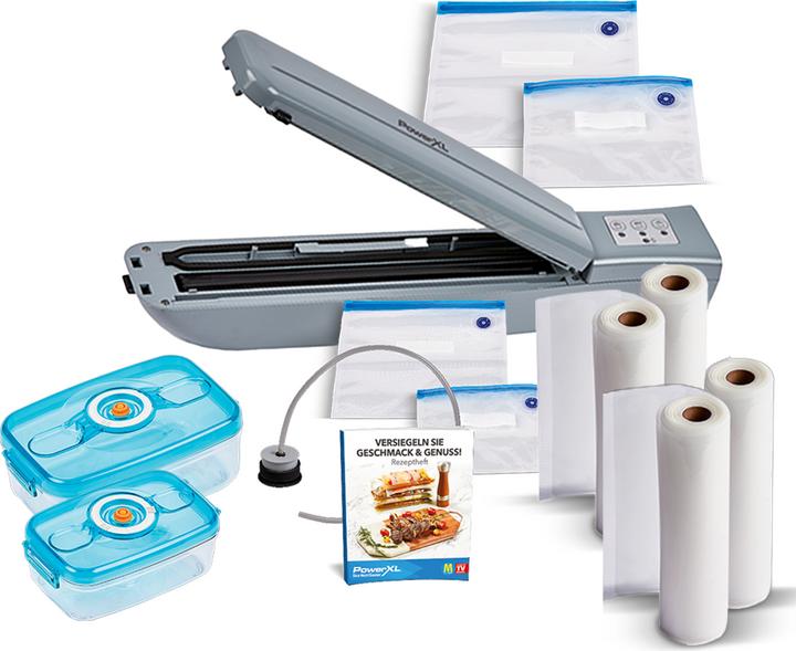 Actual product image MediaShop PowerXL Duo NutriSealer 6in1 Vacuum Sealer Mega-Saver Set