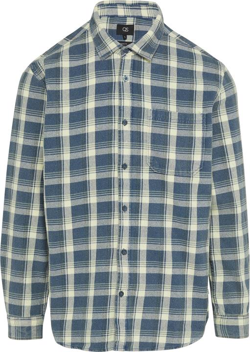 Produktbild S.Oliver Hemd Regular Fit: Gewaschenes Flanell-Hemd mit Karo-Muster (S)