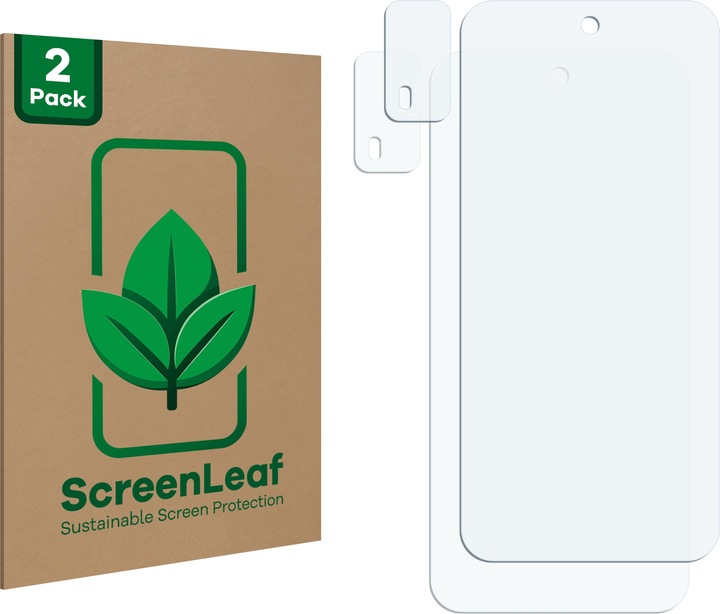 Immagine prodotto ScreenLeaf Pellicola protettiva sostenibile Pellicola protettiva dello schermo chiara trasparente (2 Pezzo/i, Nokia XR21)