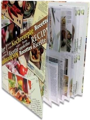 Actual product image Safe Scrapbook for cookery recipes