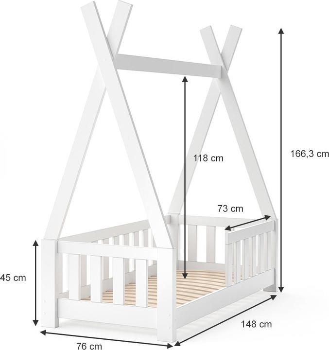 Produktbild VitaliSpa Tipi (70 x 140 cm)