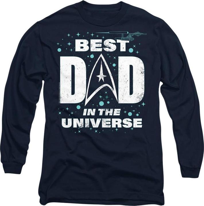 Actual product image Unisex Adult Best Dad in the Universe Fathers Day T-Shirt (S)