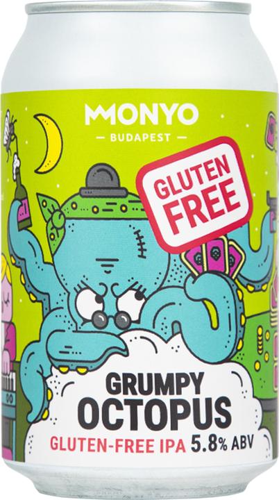 Monyo It's a 5.8% classic West Coast IPA brewed with American hops. (12 x 33 cl)