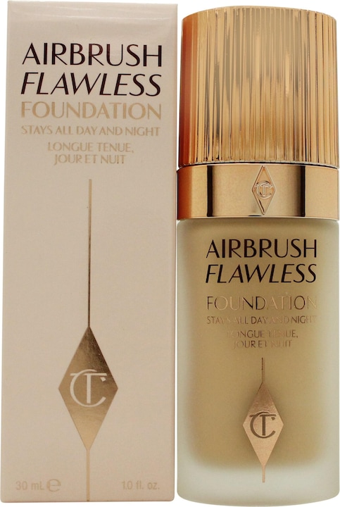 Actual product image Charlotte Tilbury Liquid make-up Airbrush Flawless Stays All Day Foundation 30 ml - Shade: 6 Warm (6 Warm)