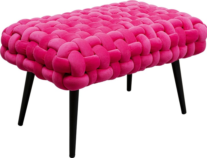 Produktbild Kare Design Bank Weave Pink 66cm