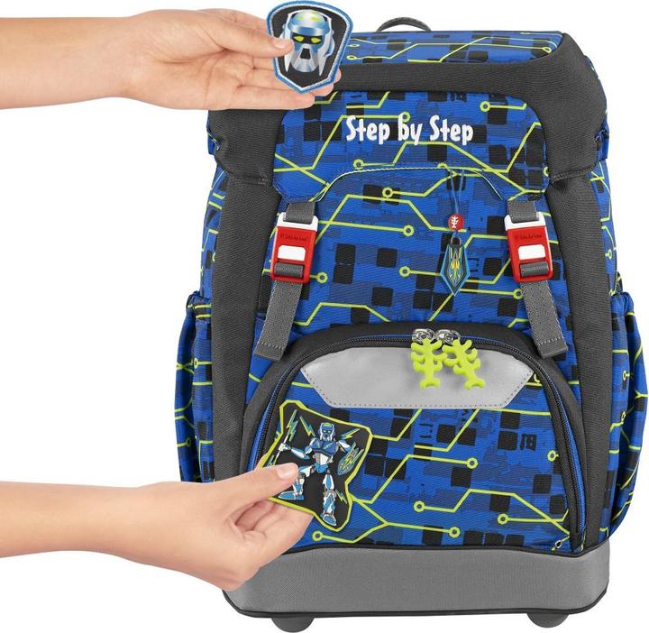 Produktbild Step by Step Schulrucksack Grade Robot (22 l)