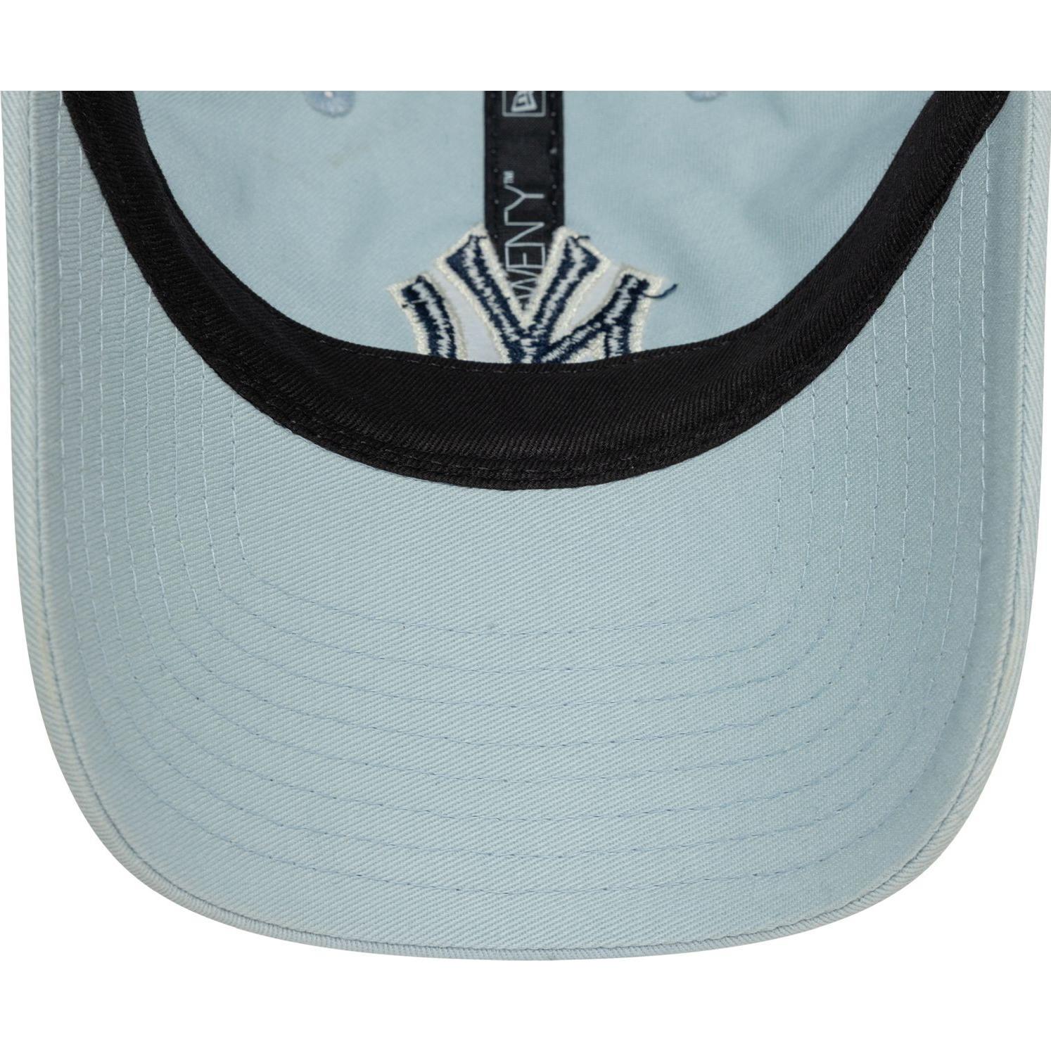 Thumbnail - New Era, Herren, Cap, 9Twenty Cap - WASHED New York Yankees soft blue, Blau
