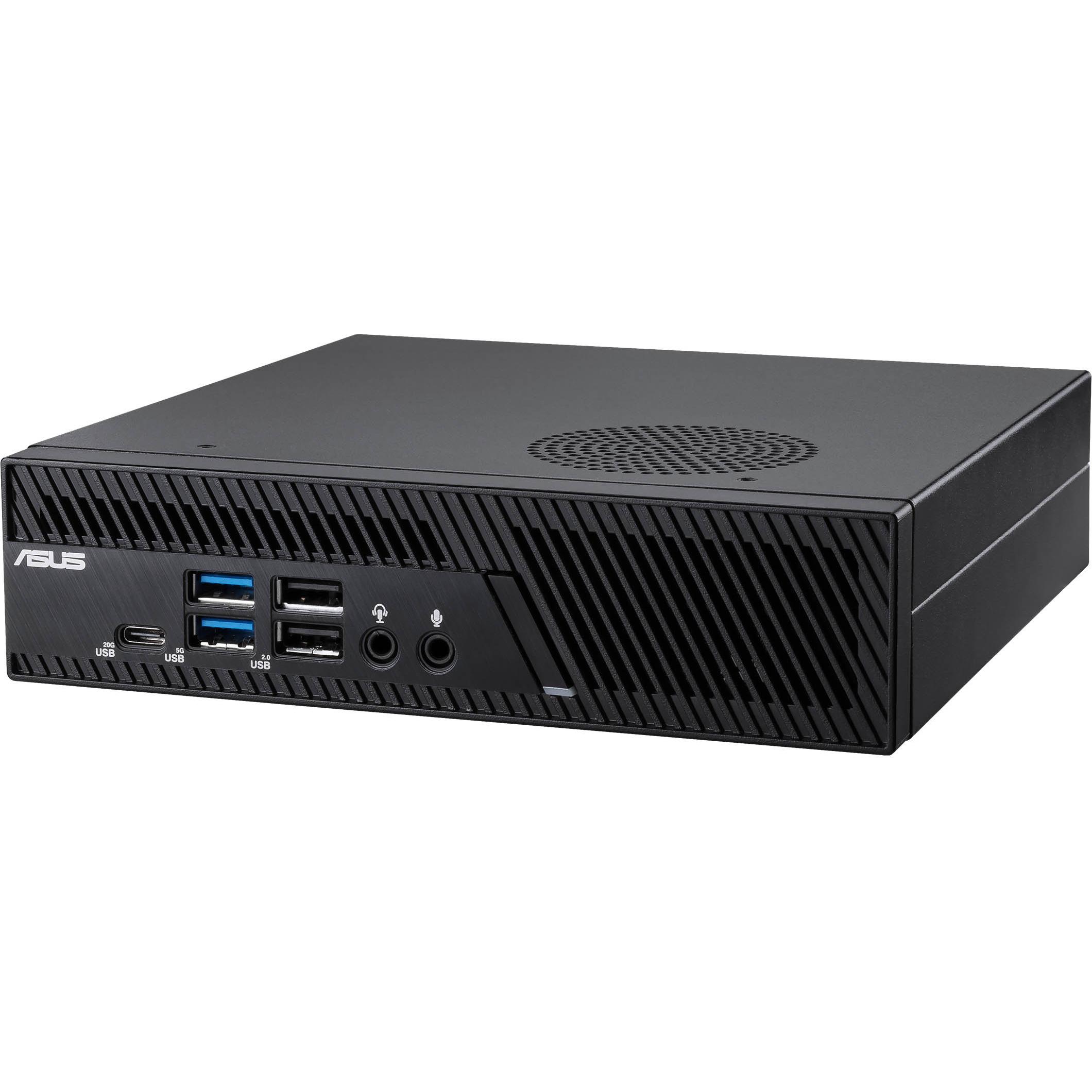ASUS PC PB63-B5204AH i5 UHD Black (Intel Core i5-14400, 16.38 GB, 512 GB, UHD Graphics 730), PC, Sch