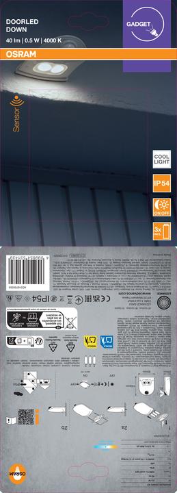 Immagine prodotto Osram Door LED Down 4000K White