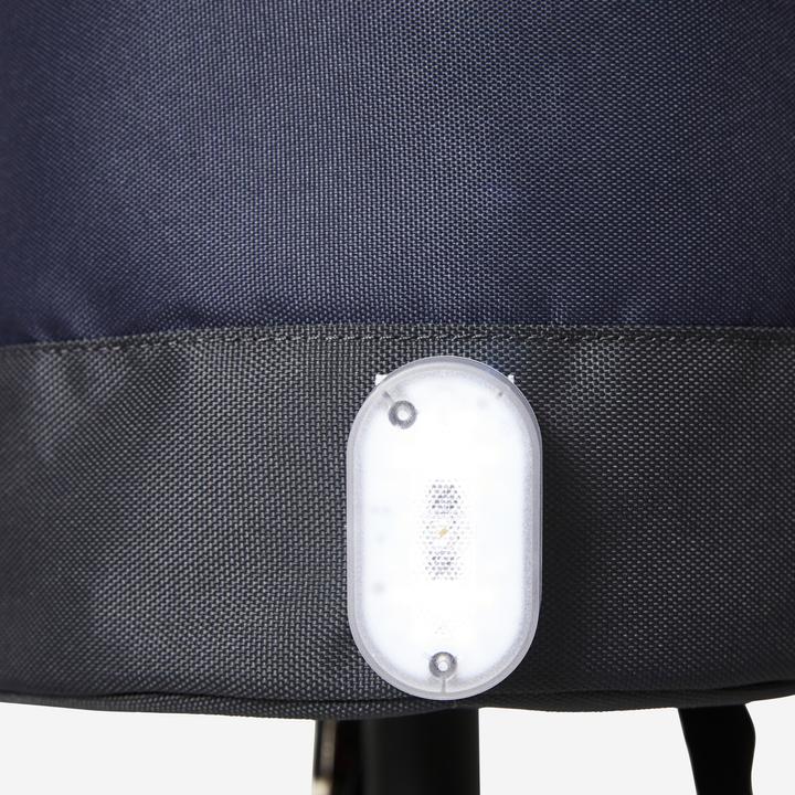 Actual product image Btwin Bike basket foldable polyester 10 l (10 l)