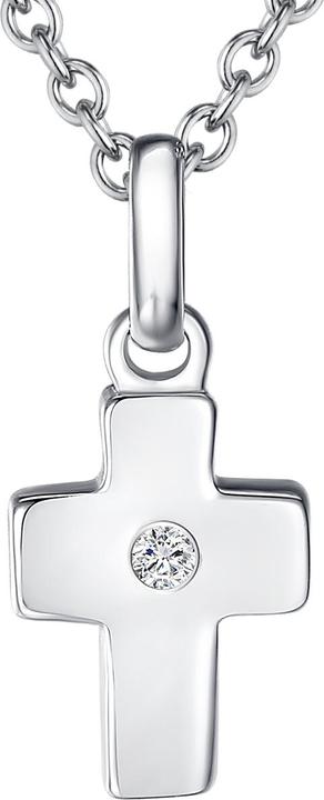 Image du produit Lulu & Jane Croix en argent sterling diamant argent - 33466 (Argent Sterling)