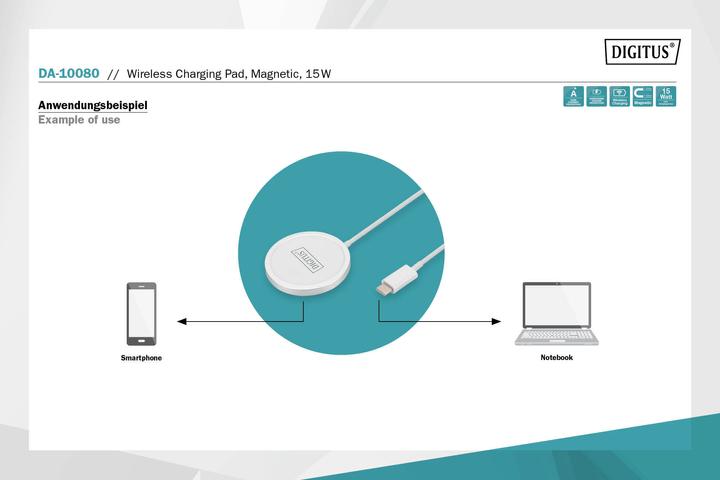 Produktbild Digitus Wireless Charging Pad (15 W)