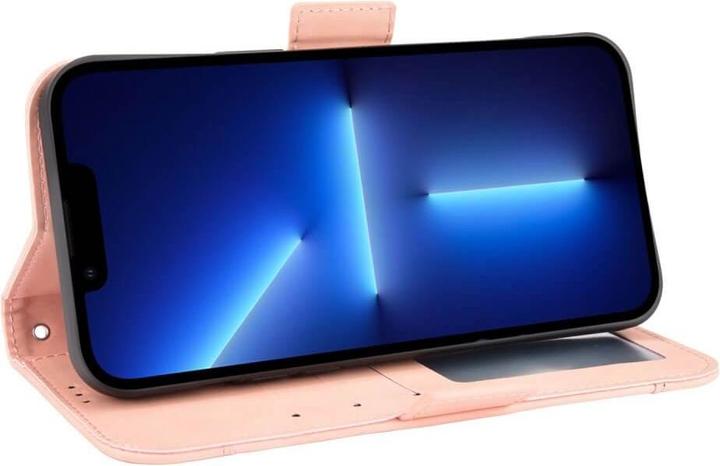 Produktbild Cover-Discount iPhone 14 Pro Max - Etui mit vielen Kartenfächer rosa (Apple iPhone 14 Pro Max)