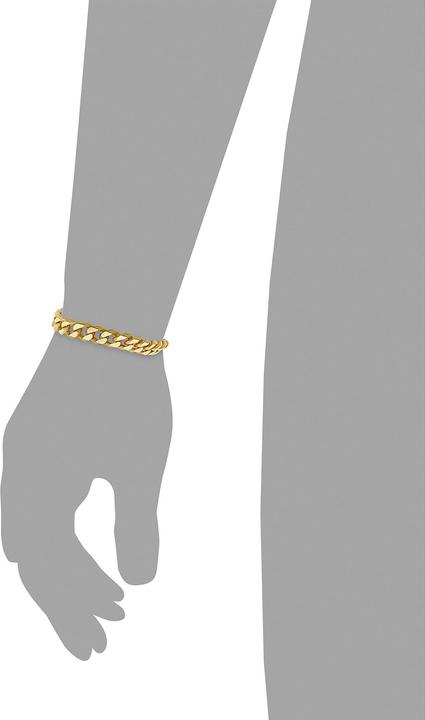 Produktbild S.Oliver Armschmuck für Herren, Edelstahl (20 cm, Edelstahl)